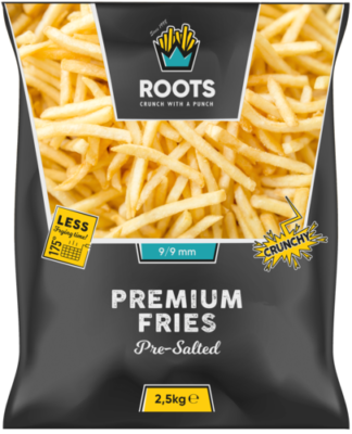 PREMIUM FRIES 9/9, PRE-SALTED, HALAL, FROZEN