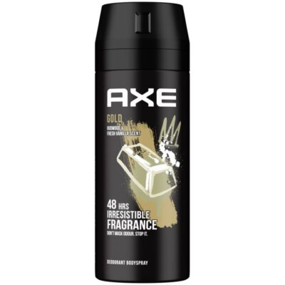 Axe - Spray - Gold Oud Wood And Vanilla - 150Ml